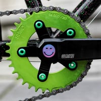 Image 2 of Smiley Crankset Cap