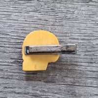 Image 3 of Carved Bone Skull Tie Clip, c. 1940s