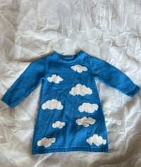 Clouds Knit Sweater Dress