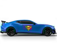 Image 3 of Superman Car Graphics Set