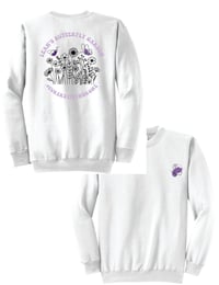 Image 1 of Leah's Garden Rett Syndrome Crewneck Sweatshirt