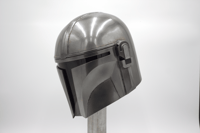 Image 3 of Mandalorian helmet fully finished