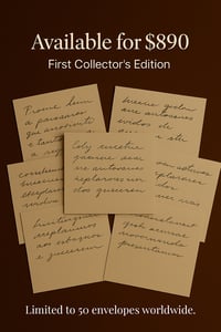 Image 5 of 6 Letters + 6 Sketches – Collector’s Edition 1/50