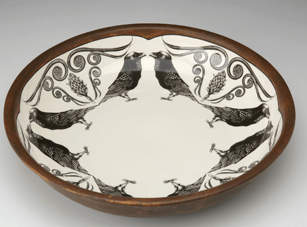 Image of Handmade Ceramic Pasta Bowls (4 Styles)