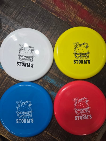 Image of 75th Anniversary Frisbees