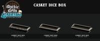 Image 2 of ⚰️🎲 Casket Dice Box – Rest Your Dice in Spooky Style! 🎲⚰️