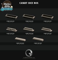 Image 3 of ⚰️🎲 Casket Dice Box – Rest Your Dice in Spooky Style! 🎲⚰️