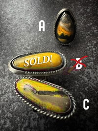 Image 1 of Bumblebee Jaspar Rings
