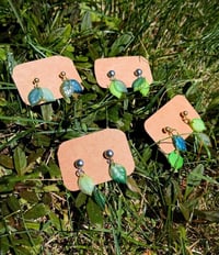 Image 3 of Spring Leaf Earrings 