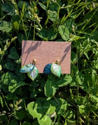 Image 2 of Spring Leaf Earrings 