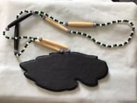 Image 2 of Beaded Eagle medallion
