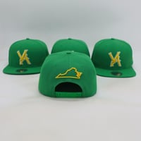 Image 3 of VA SNAPBACK GREEN/GOLD