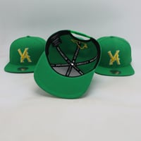 Image 4 of VA SNAPBACK GREEN/GOLD