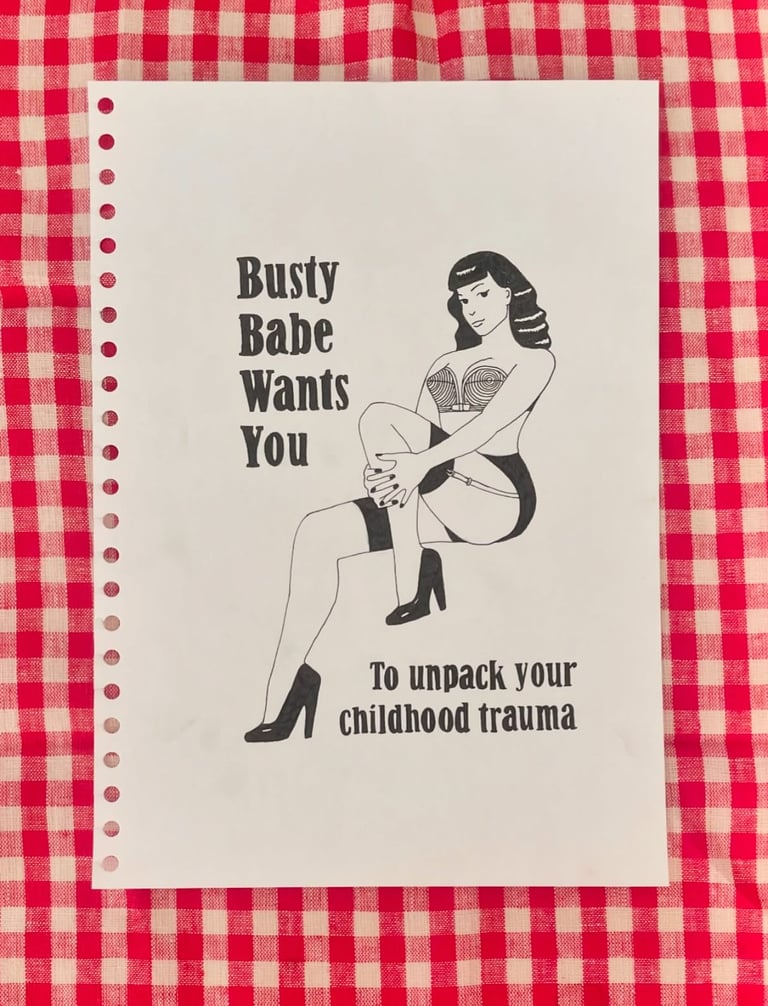 Hot Girls Want You Original A4 Drawings Image 8