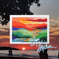 Vibrant BC Ocean - Watercolour Fine Art 4x6 Postcard Print