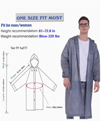 Image 3 of Reusable Rain Ponchos