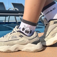 Image 1 of Giri Chan No Pain No Gain Exercise Socks