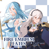 Image 1 of Azura and Corrin charms [FE FATES]