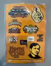 Team Manila Stickers Yellow [2008]