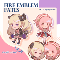 Image 1 of Elise and Sakura charms [FE FATES] 
