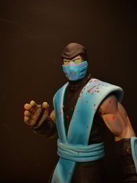 Image 1 of 001/001 UV FROSTY BELOW ZERO  RESIN ART TOY