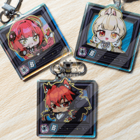 Image 1 of Zenless Zone Zero TV Rainbow Charms ZZZ SET C