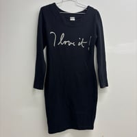 Image 1 of moschino i love it! bodycon 