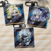 Image 1 of Zenless Zone Zero TV Rainbow Charms ZZZ SET A