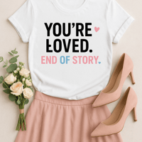 Image 1 of “You’re loved” Unisex classic tee 