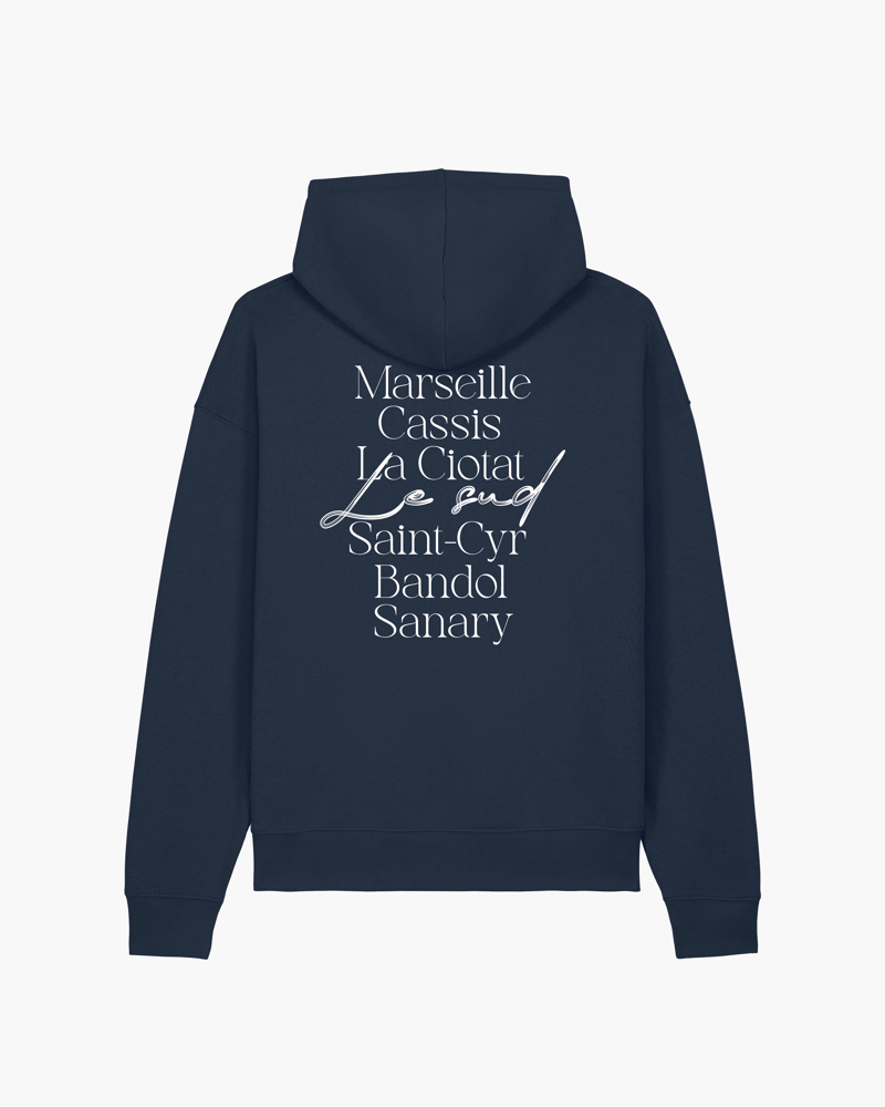 Sweat à capuche - Le Sud marine