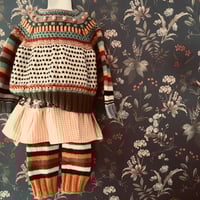 Image 2 of handknit leggings 2T