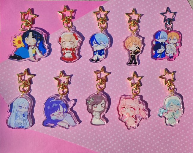 PRSK series 2 charms