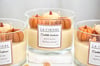 Bougie citrouilles 3 mèches