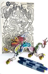 Image 5 of JCR GODS AND MONSTERS : DIY COLOR DRAGON