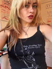 Image 3 of Black Ugly Duckling Union Tank Top