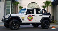 Image 2 of Wonder Woman Car Graphics Set