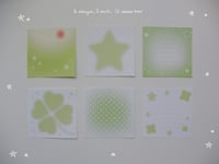 Image 1 of Green Memo Sheets