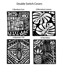 Image 4 of Tiki Switch Plate Covers - Your choice of plate cover and design
