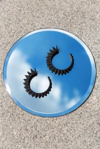 Image 4 of Spike Hoop Earrings