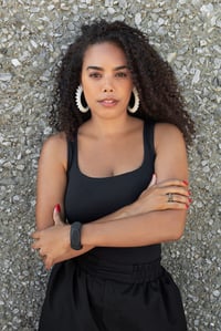 Image 3 of Spike Hoop Earrings