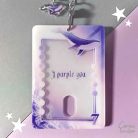 BTS PC Holder + Keychain