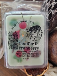 Image 7 of Conifer & Cranberry- a Rockytop Wax Works exclusive custom houseblend fragrance 
