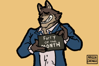 Image 2 of Mr Wolf Print Small Print 4x6