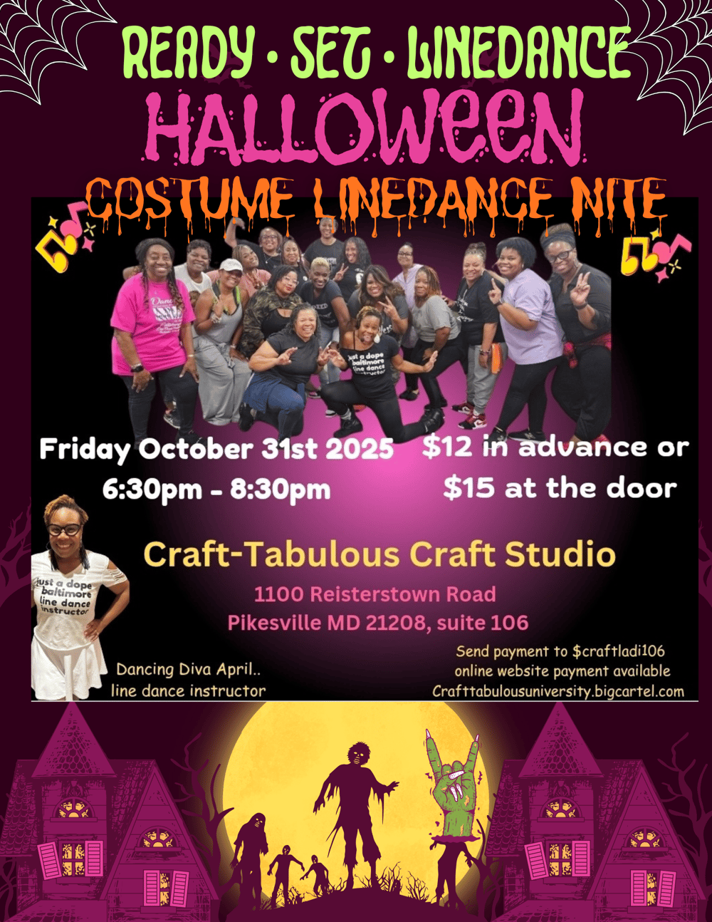 Image of Ready set LINEDANCE... Halloween Edition