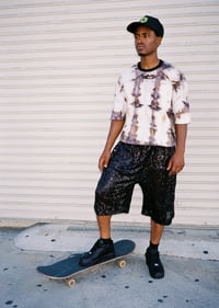 Image 4 of Black ****STAR POWER**** Sparkle Shorts