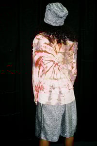 Image 4 of 1 OF 1 SADE DISTRESSED TIE DIE Long Sleeve T-Shirt