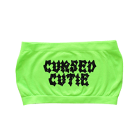 Image 2 of CURSED CUTIE NEON TUBE TOP