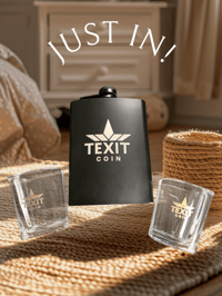 Image 1 of Stainless Steel Flask and 2 Shot Glasses