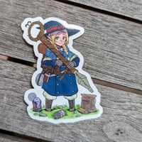 Marcille Gun Witch - 3 inch Glossy Vinyl Sticker
