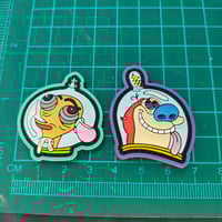 Ren and stumpy patches